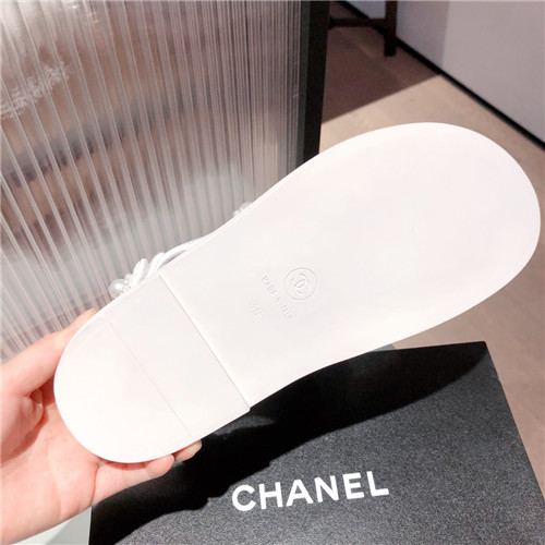 Ch**el flat sandals womens