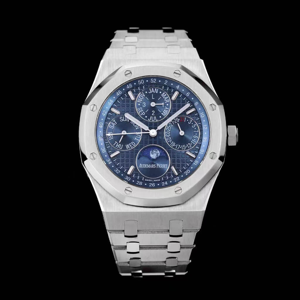 Replica Audemars P1g*et Royal Oak 26574ST.OO.1220ST.02 1:1 Best Edition APS Factory Blue Dial