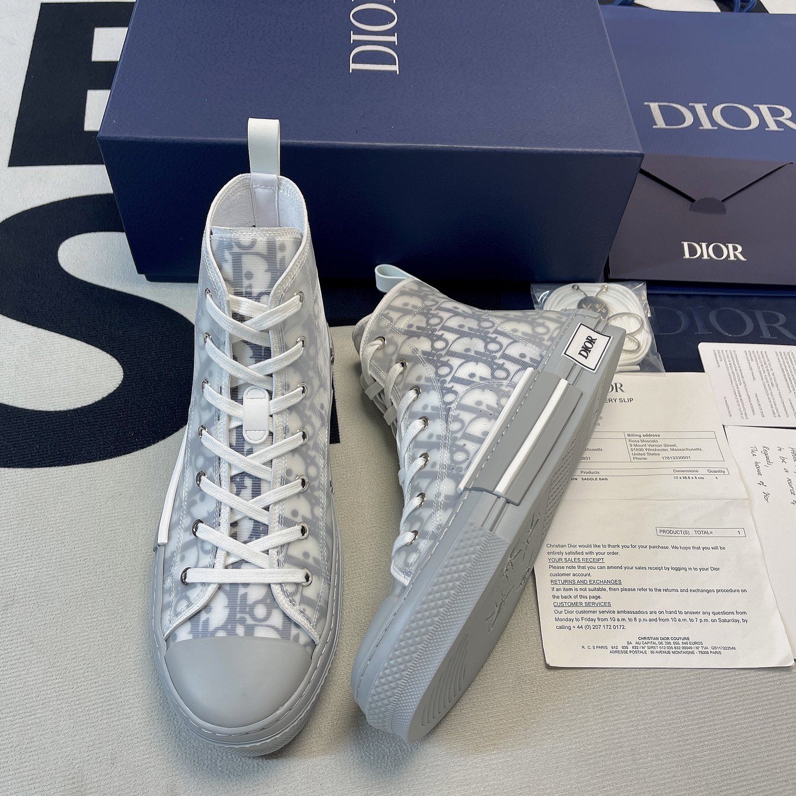 D10r B23 High Top Sneaker 26