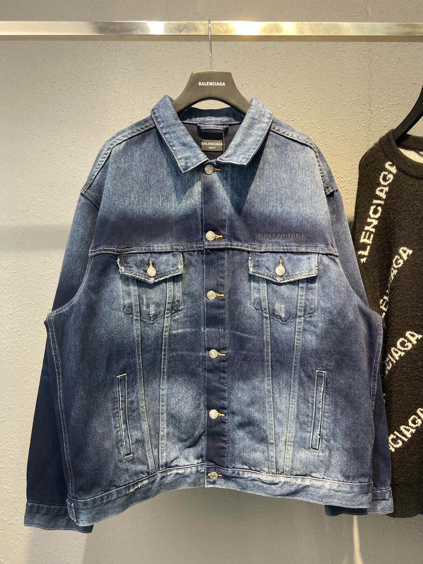 Ba1en*iaga PARIS Denim Jacket