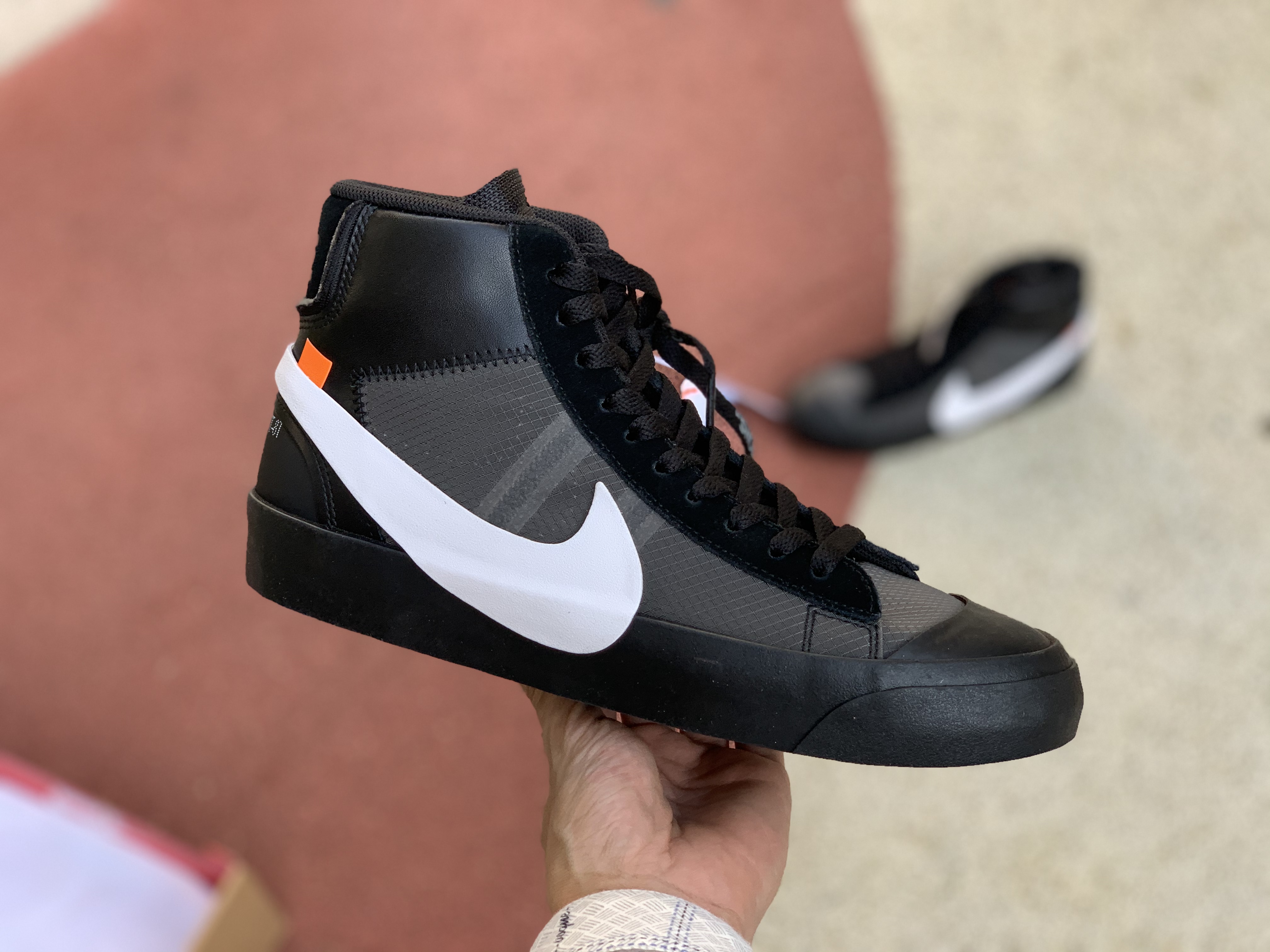 Nike Blazer Mid Off-White Grim Reaper Extended Size