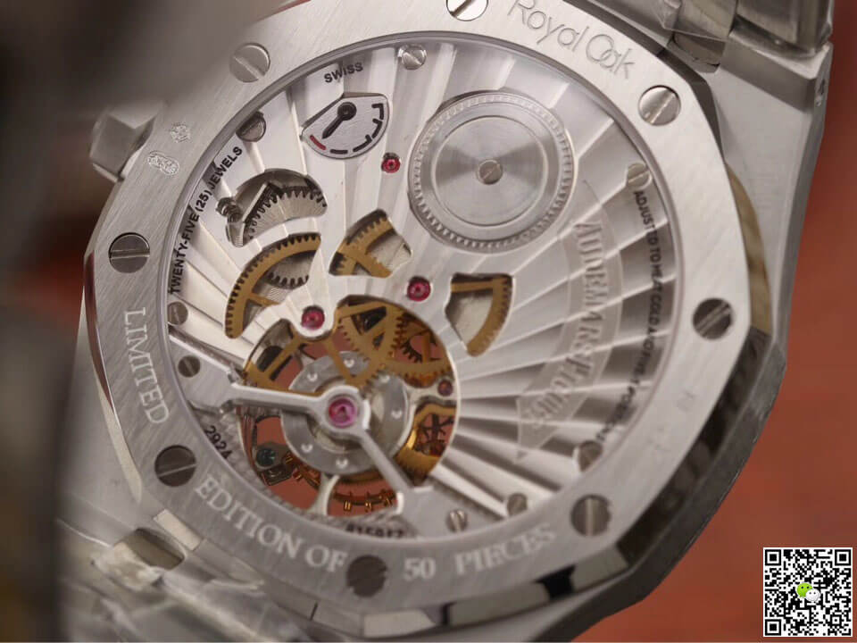 Replica Audemars P1g*et Royal Oak Tourbillon 26522ST.OO.1220ST.01 1:1 Best Edition JF Factory Stainless Steel