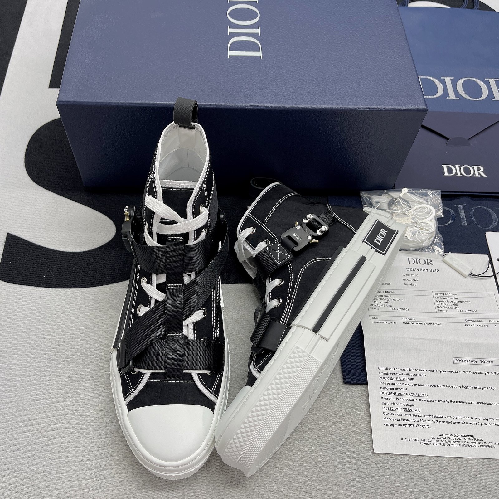D10r B23 High Top Sneaker 12