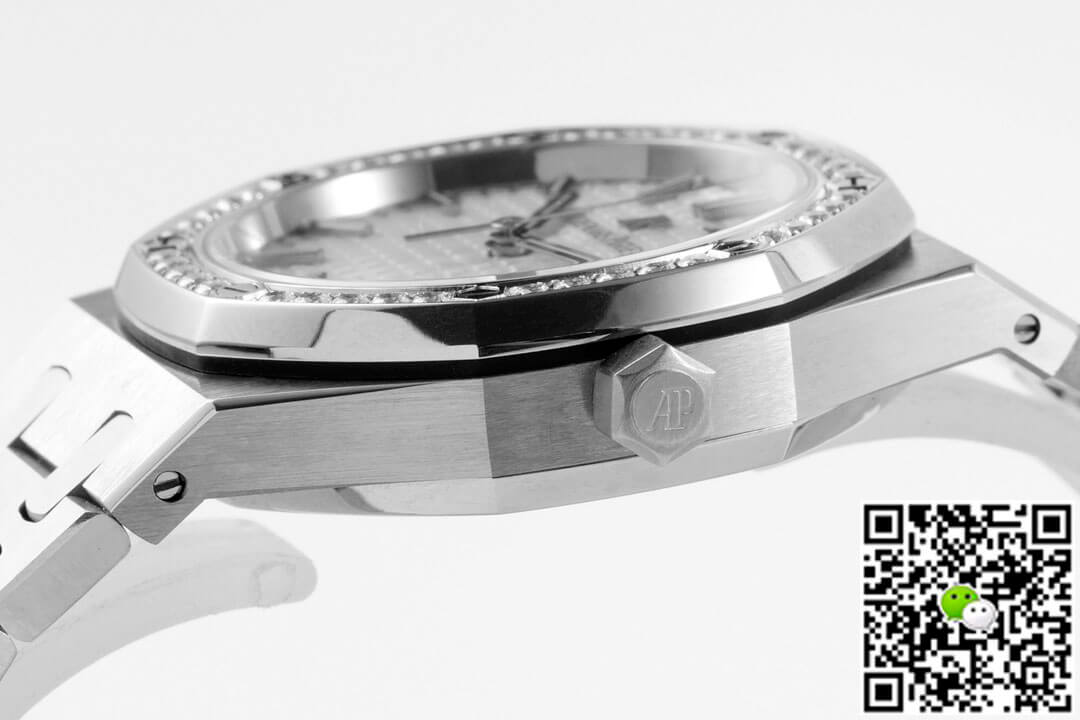 Replica Audemars P1g*et Royal Oak 77350ST 1:1 Best Edition 8F Factory Silver Dial