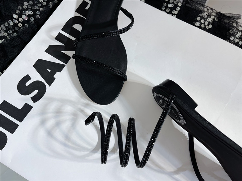 rene caovilla cleo flat sandals