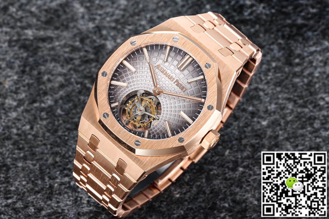 Replica Audemars P1g*et Royal Oak Tourbillon 26530OR.OO.1220OR.01 1:1 Best Edition R8 Factory Grey Dial