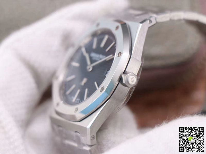 Replica Audemars P1g*et Royal Oak 15202ST.OO.1240ST.01 1:1 Best Edition ZF Factory Blue Dial Swiss ETA2121