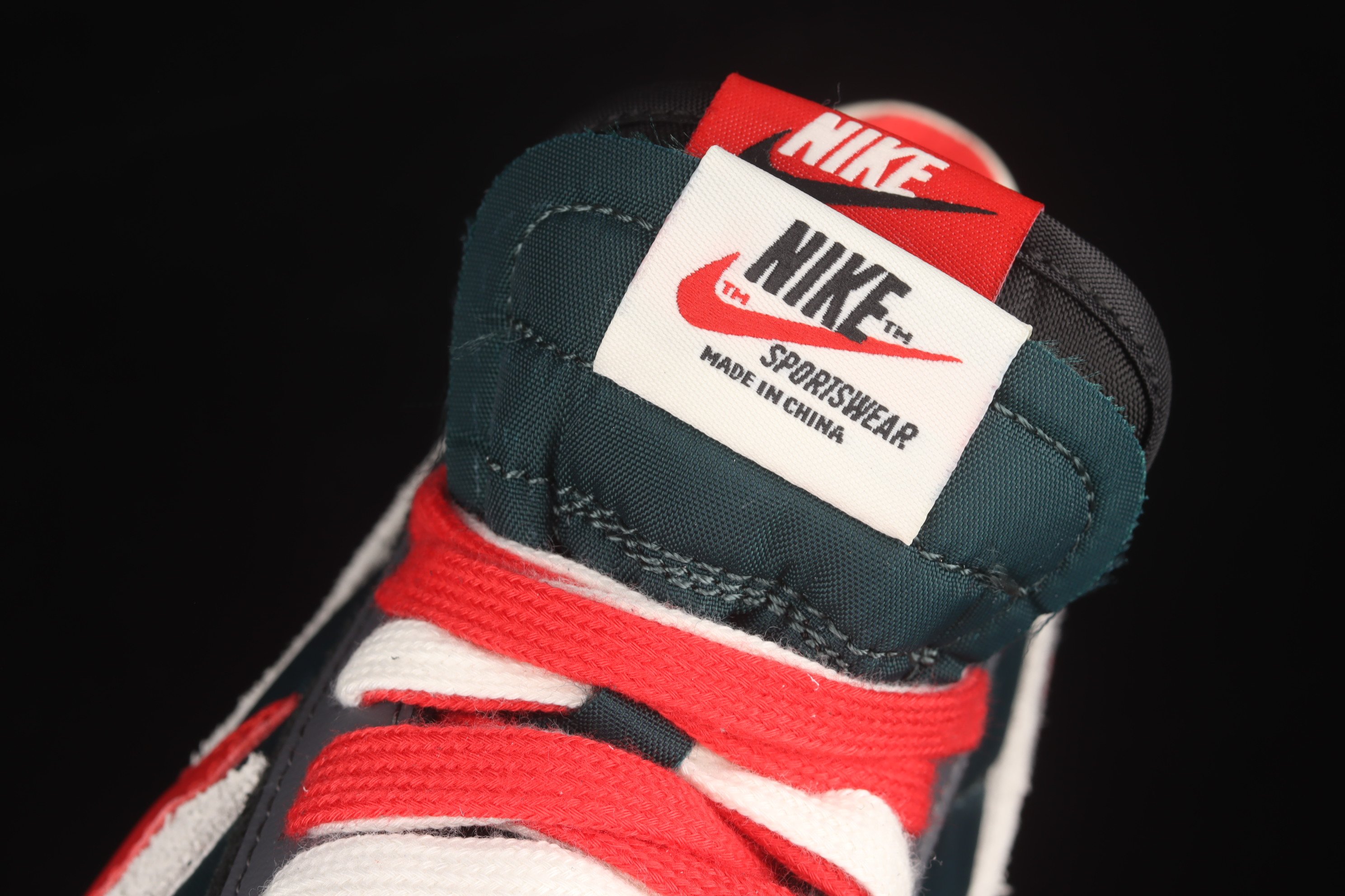 Nike LD Waffle, Sacai Undercover Midnight Spruce University Red