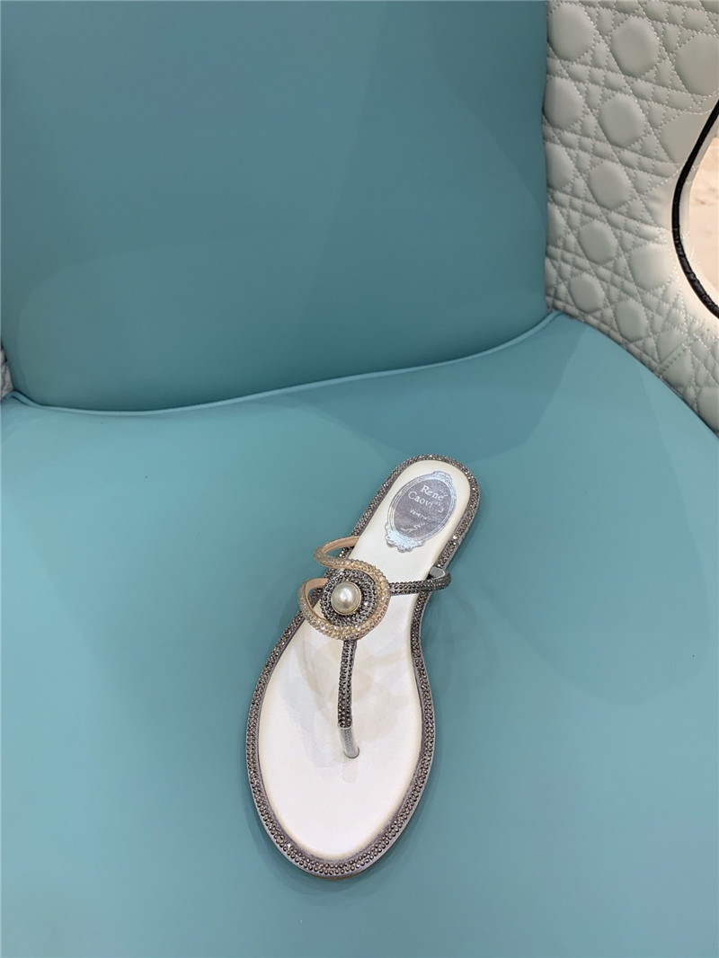 René Caovilla slippers sandals