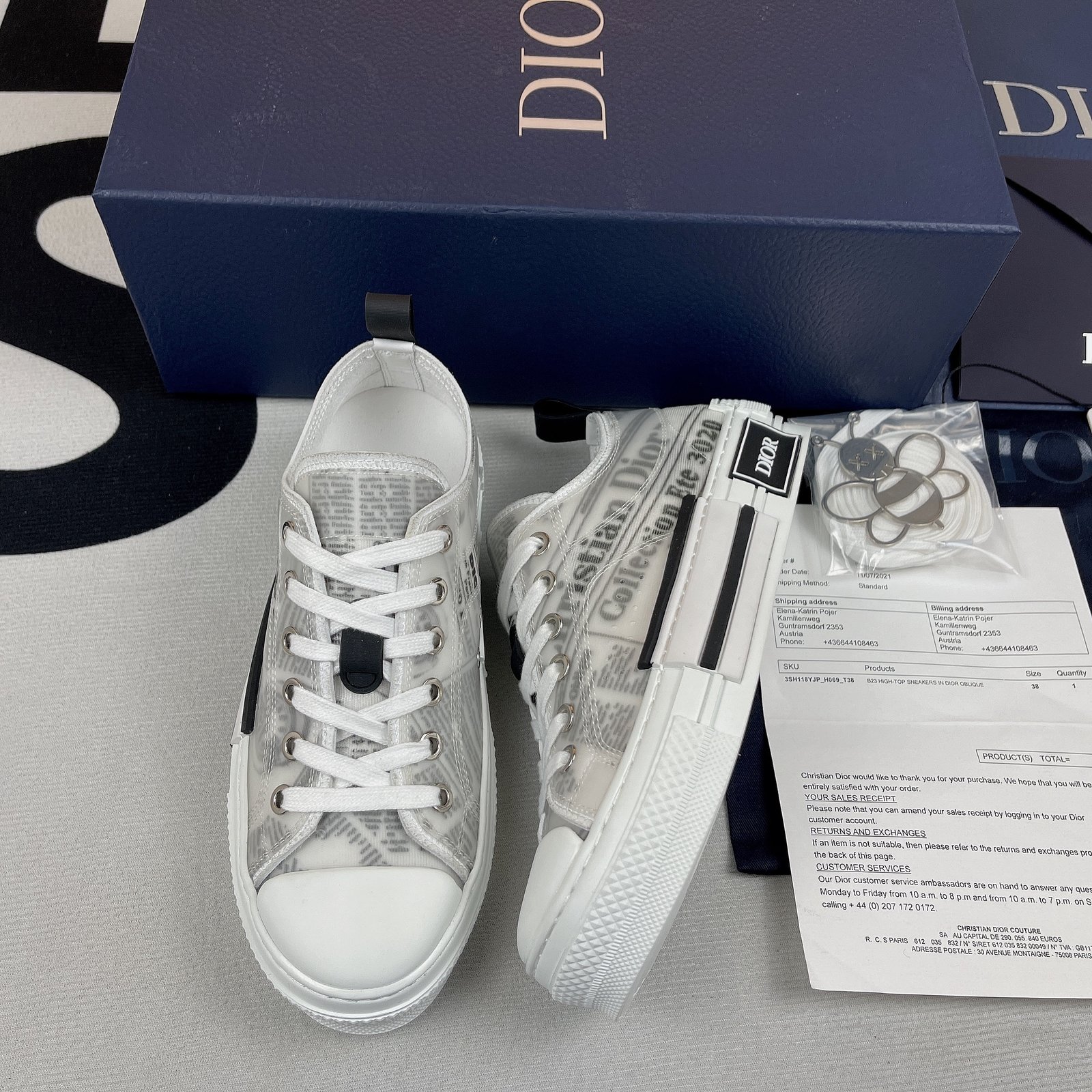 D10r B23 High Top Sneaker 10