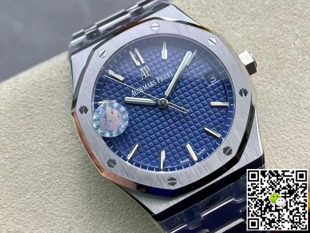 Replica Audemars P1g*et Royal Oak 15500ST.OO.1220ST.01 1:1 Best Edition ZF Factory V2 Version Blue Dial