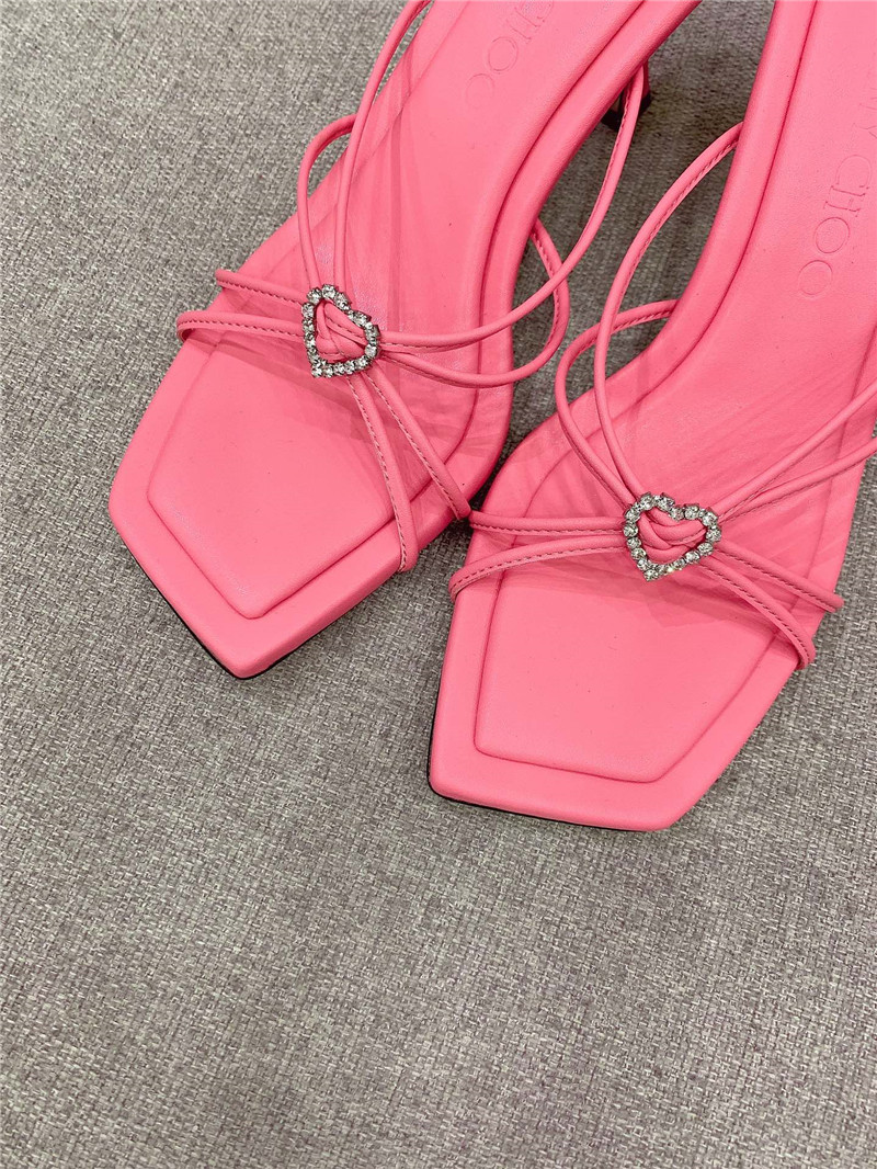 J1m*y Ch00 Heeled Slides