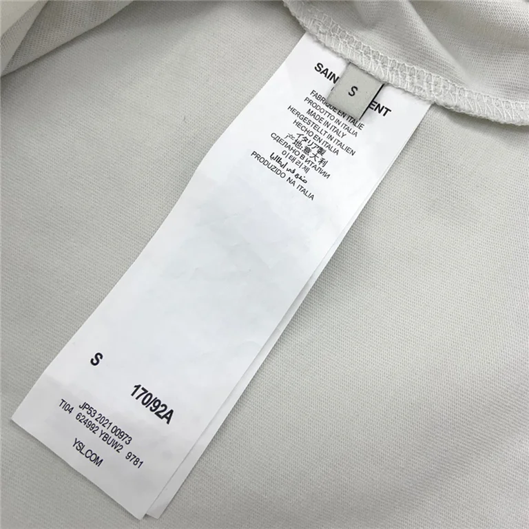2021ss Sa1nt Lau*nt Replica T Shirt