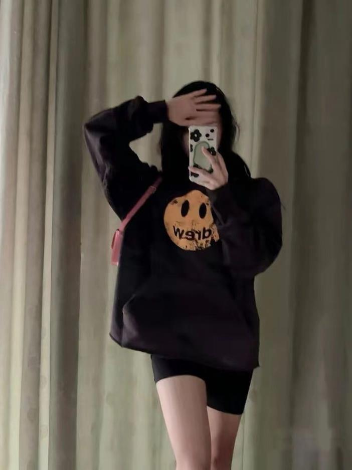 Drew House Black Crack Hoodie