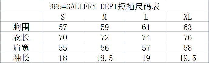 Gallery Dept T-shirt