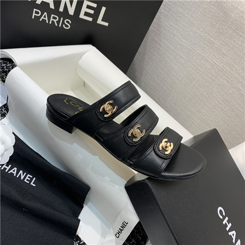 Ch**el flat sandals slippers