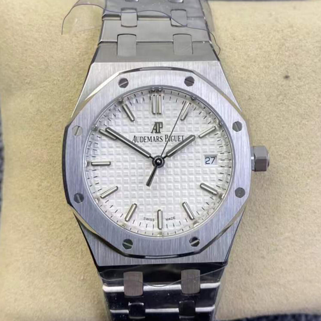 Replica Audemars P1g*et Royal Oak 77350ST.OO.1261ST.01 1:1 Best Edition 8F Factory Silver Dial