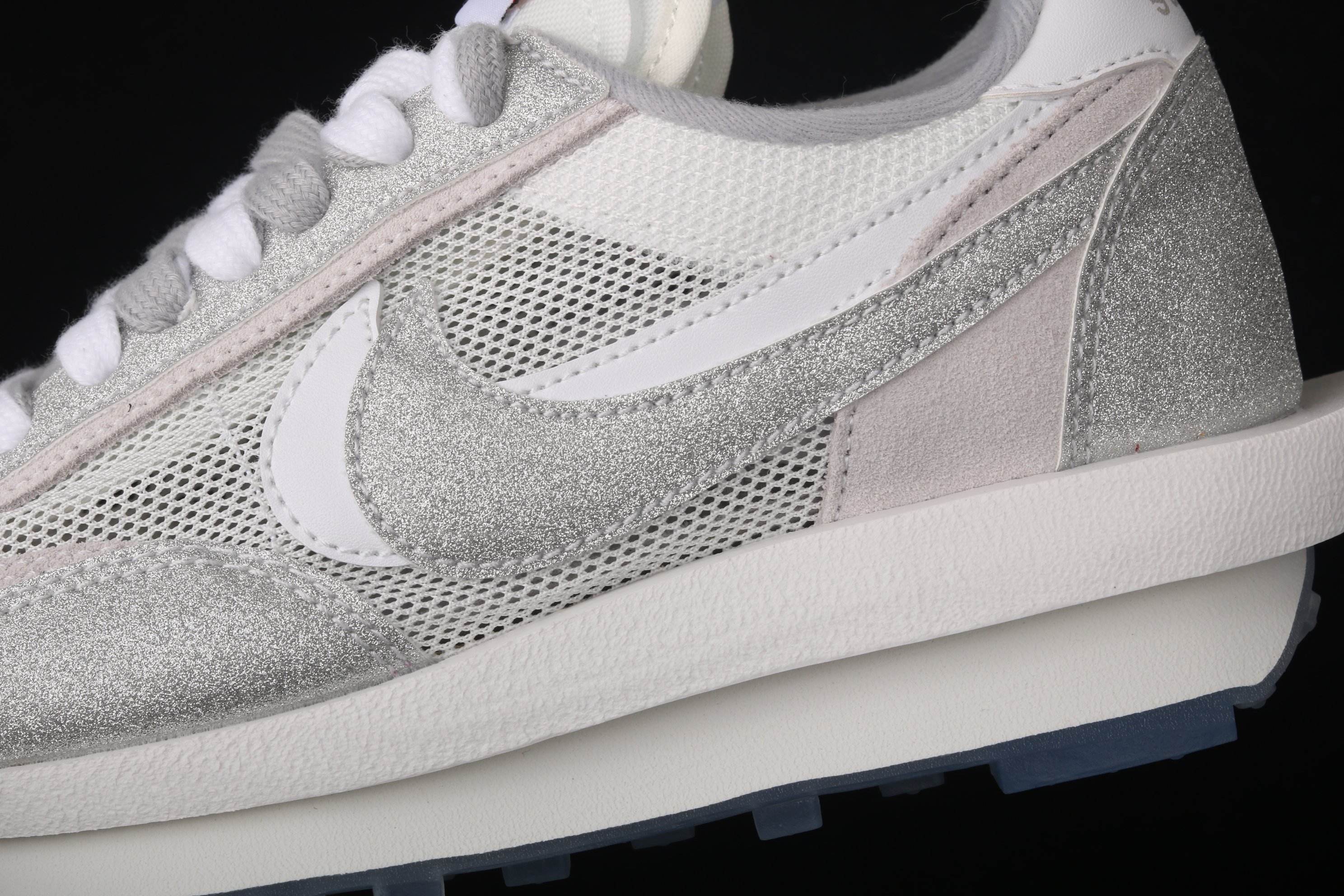 Sacai x Nk LVD Waffle Daybreak, White Bright White