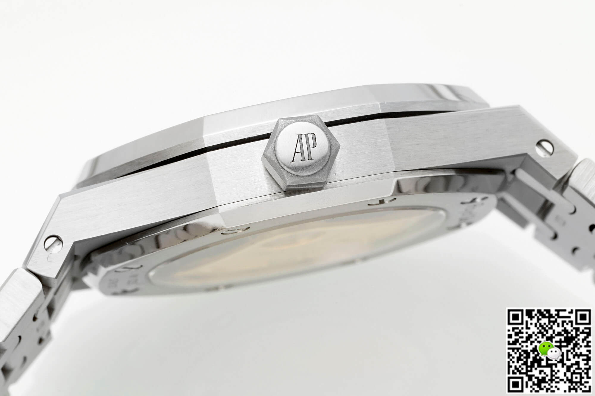 Replica Audemars P1g*et Royal Oak 15450ST.OO.1256ST.01 1:1 Best Edition APS Factory Silver Dial