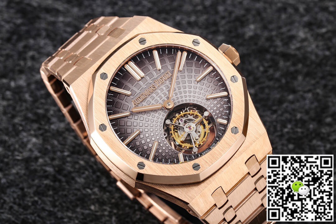 Replica Audemars P1g*et Royal Oak Tourbillon 26530OR.OO.1220OR.01 1:1 Best Edition R8 Factory Grey Dial