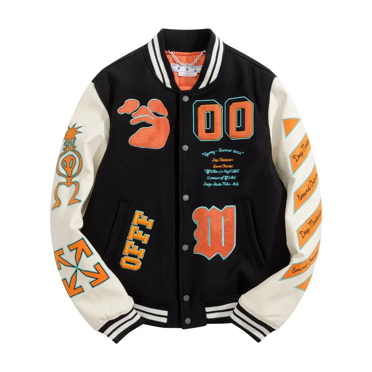 Off White Real Leather Jacket