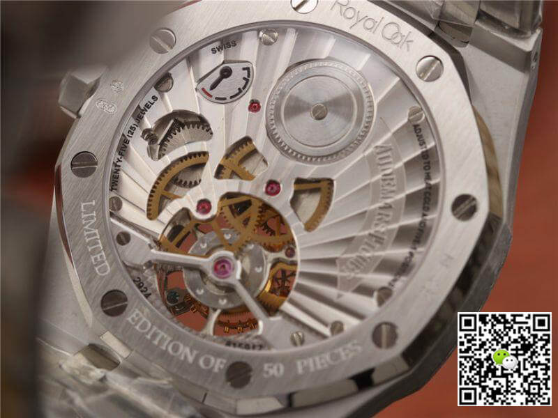 Replica Audemars P1g*et Royal Oak Tourbillon 26522ST.OO.1220ST.01 R8 Factory 1:1 Best Edition Swiss Tourbillon Purple Dial