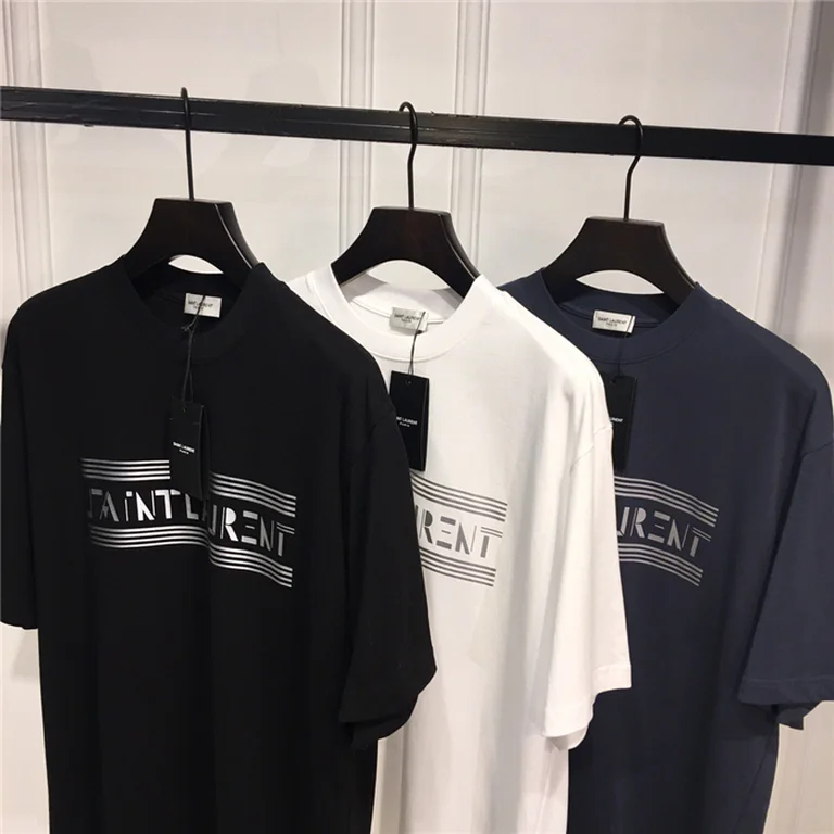 2022ss Sa1nt Lau*nt T Shirt