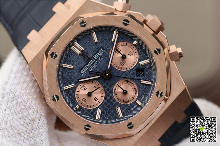 Replica Audemars P1g*et Royal Oak Chronograph 26331OR.OO.D315CR.01 1:1 Best Edition OM Factory Rose Gold