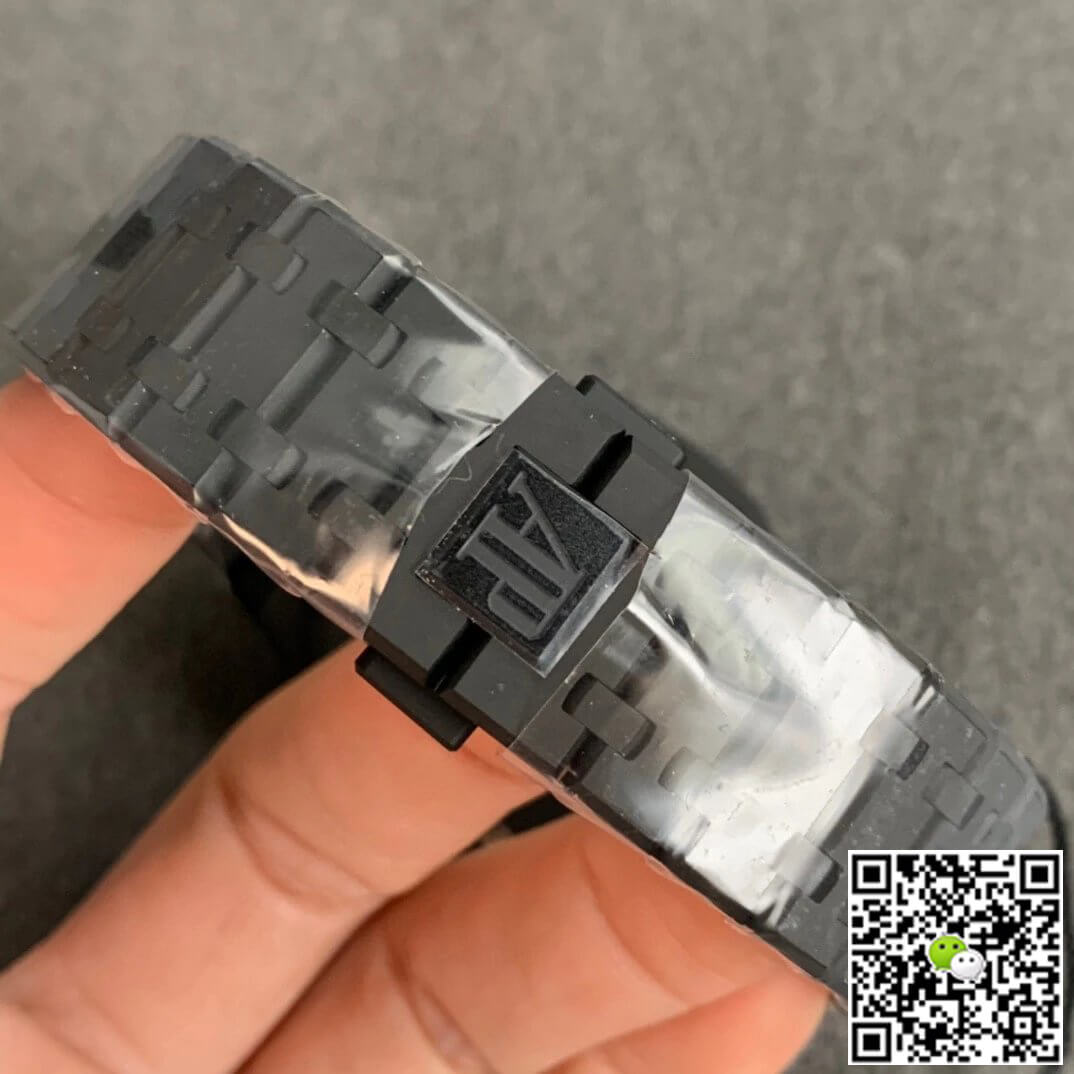 Replica Audemars P1g*et Royal Oak 15400 DLC Version 1:1 Best Edition ZF Factory Grey Dial