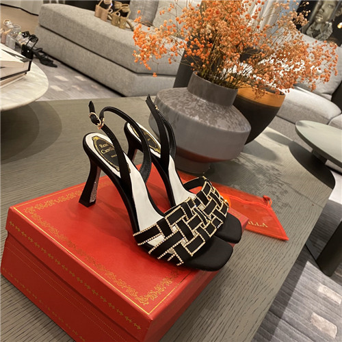 rene caovilla heel sandals