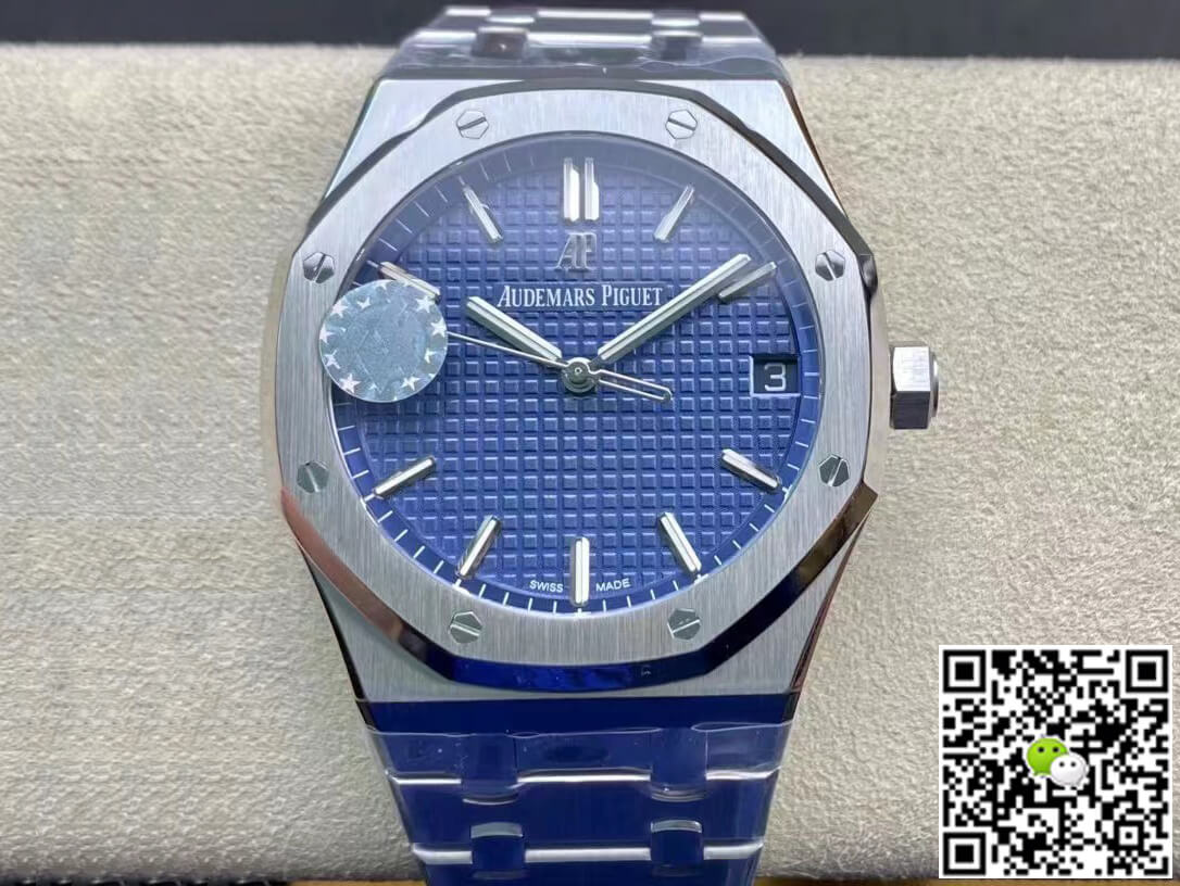 Replica Audemars P1g*et Royal Oak 15500ST.OO.1220ST.01 1:1 Best Edition ZF Factory V2 Version Blue Dial
