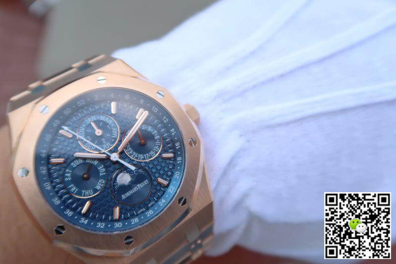 Replica Audemars P1g*et Royal Oak Perpetual Calendar 26574OR.OO.1220OR.02 JF Factory 1:1 Best Edition Swiss ETA5134