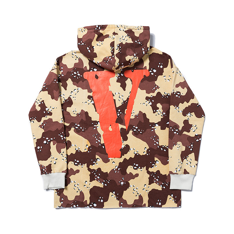 Vlone x Friends Hoodie Camo V Sweatshirt 6807