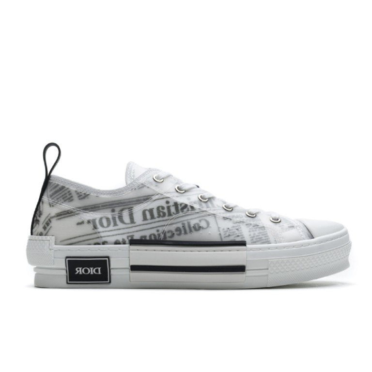 Converse Dupes D10r B23 Oblique Transparency Low H565 White Black