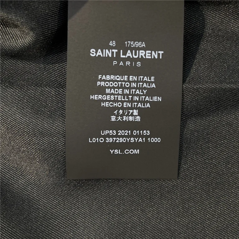 2020ss Sa1nt Lau*nt Jacket