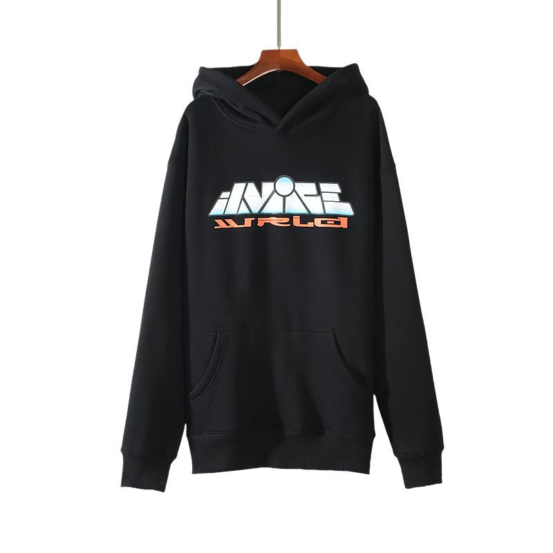 Vlone x Juice Wrld 999 plus thickening Black Hoodie