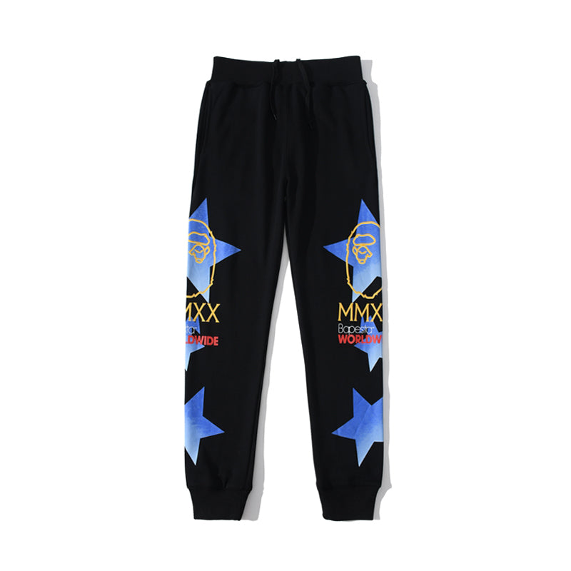 BAPE MMXX Track Pants Sweatpants Black HDCP8785