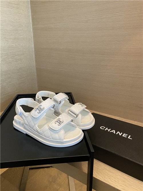 Ch**el flat beach shoes sandals