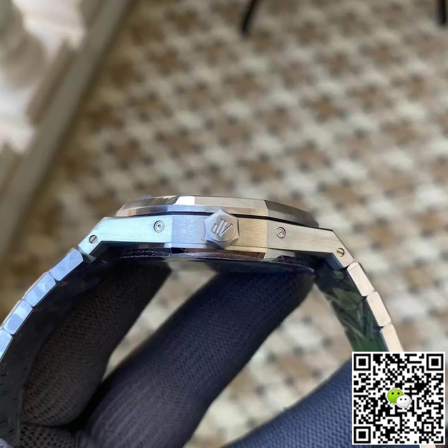 Replica Audemars P1g*et Royal Oak 26613ST.OO.1220ST.01 1:1 Best Edition APS Factory Cyan Blue Dial