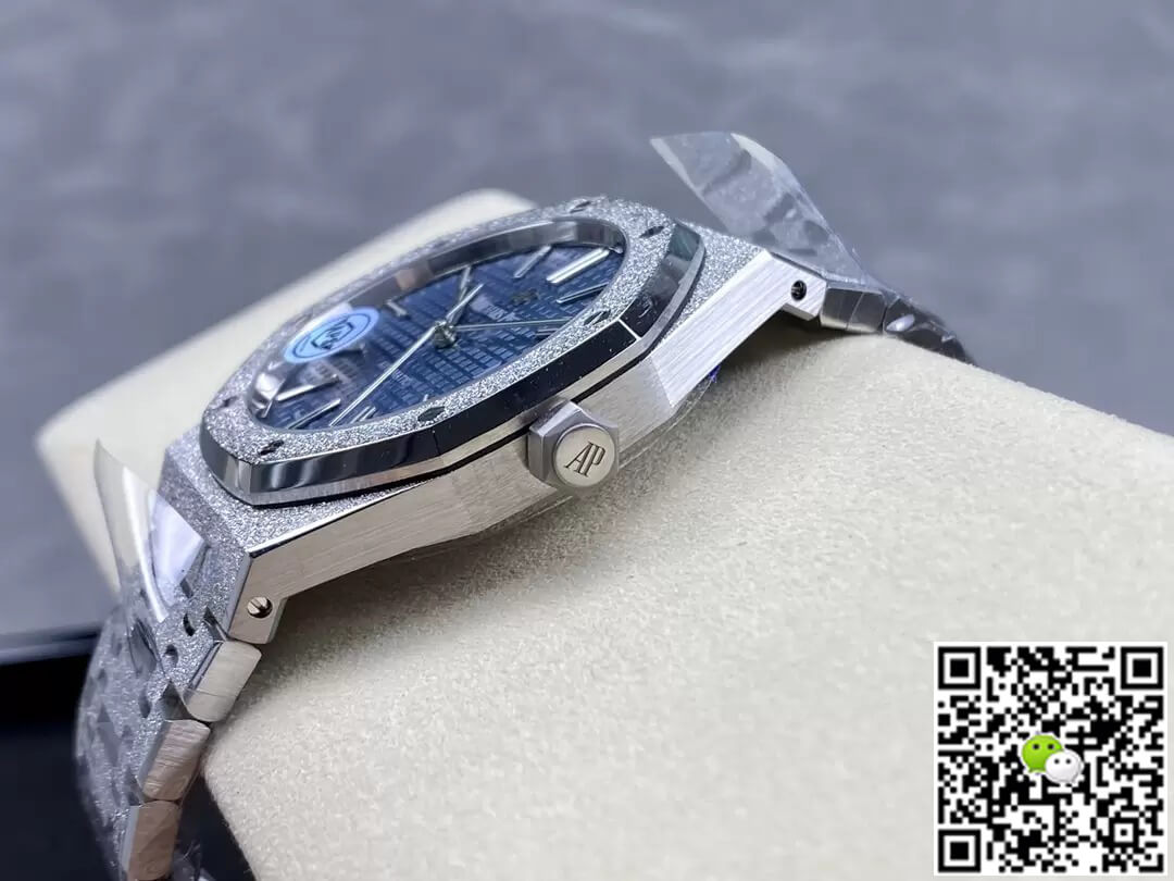 Replica Audemars P1g*et Royal Oak 15410BC.GG.1224BC.01 1:1 Best Edition APS Factory Blue Dial