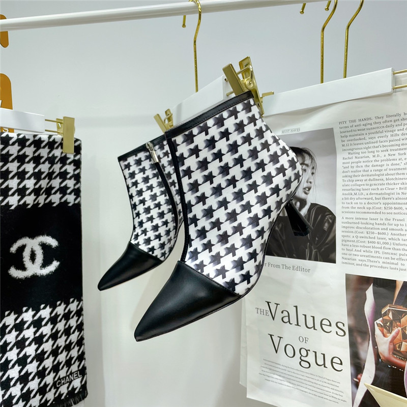 J1m*y Ch00 high heel ankle boots