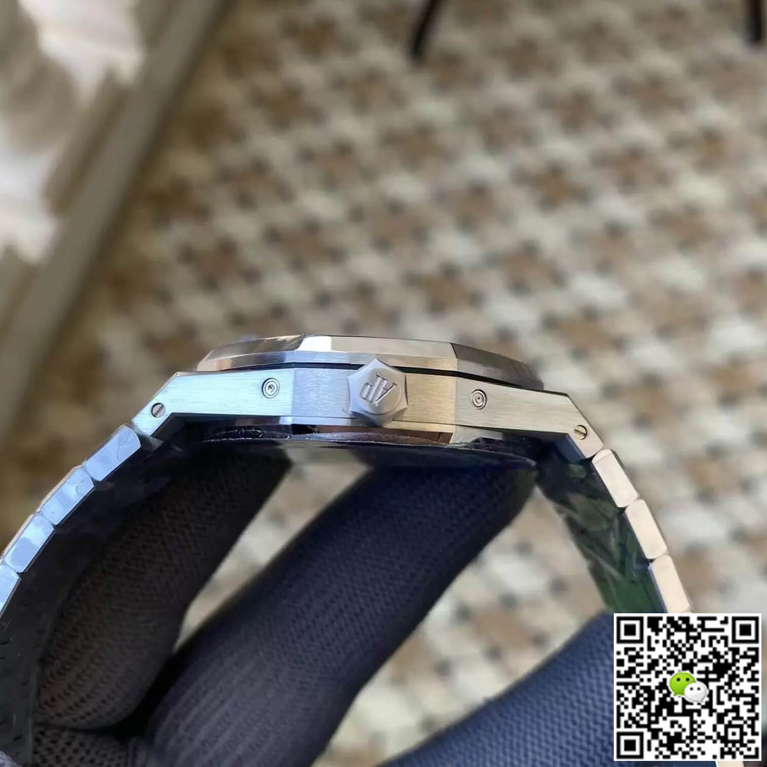 Replica Audemars P1g*et Royal Oak 26597PT.OO.1220PT.01 1:1 Best Edition APS Factory Black Dial