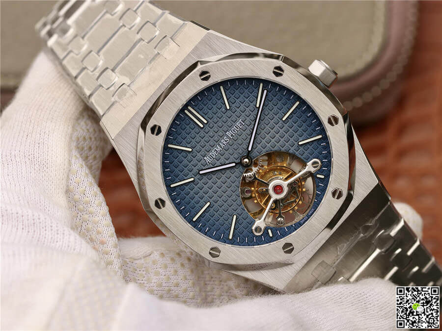 Replica Audemars P1g*et Royal Oak Tourbillon 26510IP.OO.1220IP.01 1:1 Best Edition R8 Factory Blue Gradient Dial