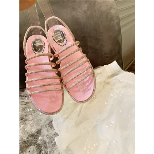 rene caovilla rome slippers sandals