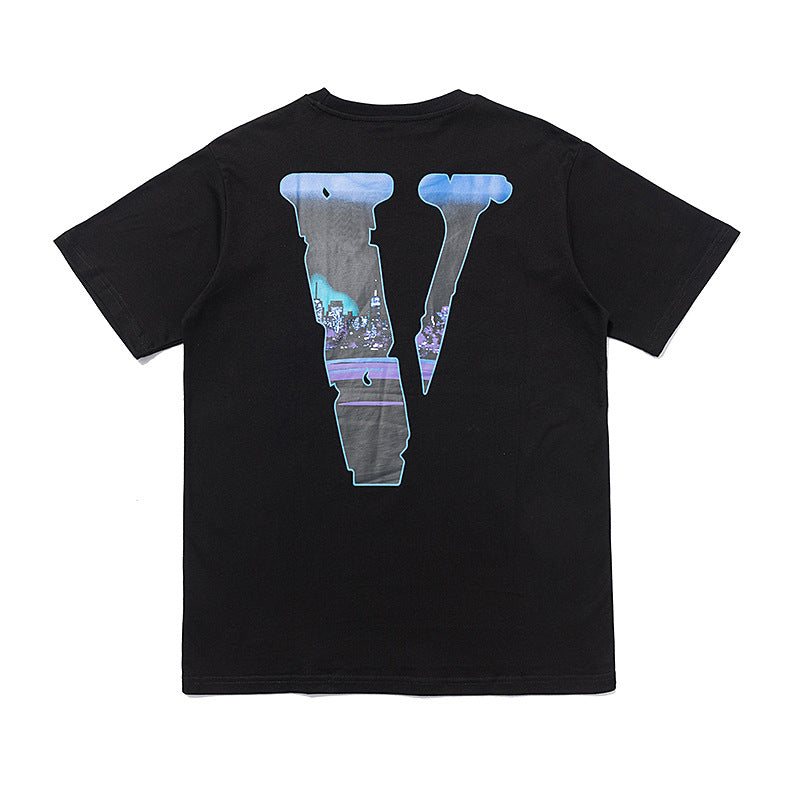 Vlone x Pop Smoke T Shirt Armed And Dangerous Tee
