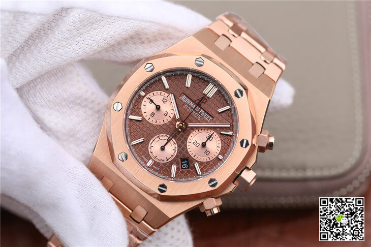 Replica Audemars P1g*et Royal Oak Chronograph 26331OR.OO.1220OR.02 1:1 Best Edition OM Factory Rose Gold