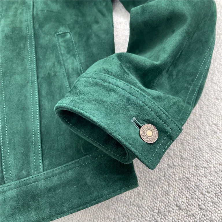 Sa1nt Lau*nt Real Leather Jacket