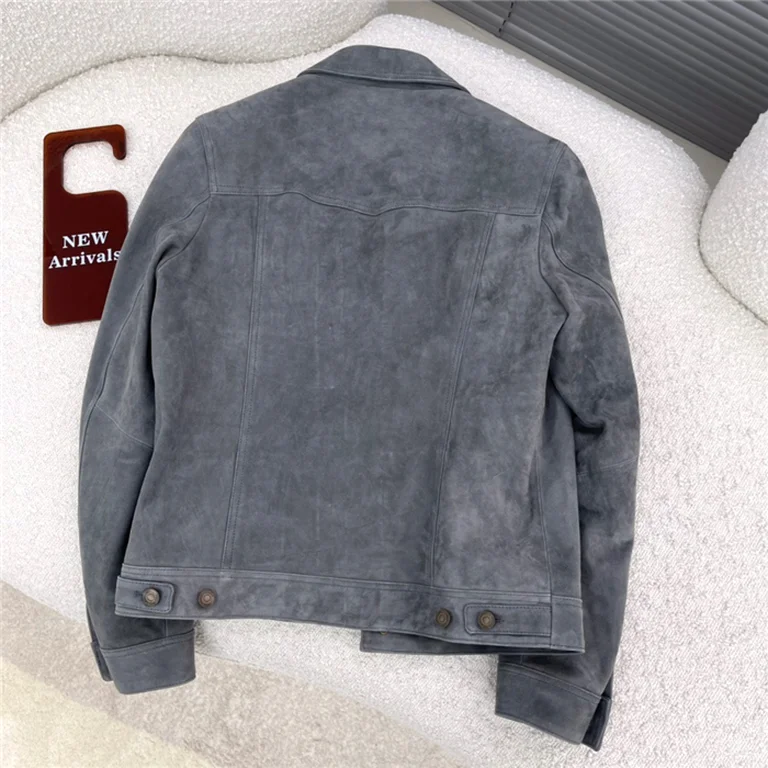 Sa1nt Lau*nt Real Leather Jacket