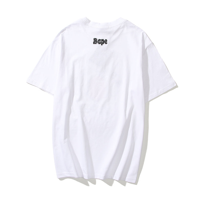 Bape A Bathing Ape Graffiti College Cotton T Shirt 5102
