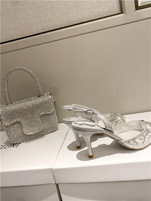 rene caovilla heels sandals